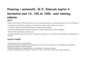 Planering i biologi åk 4