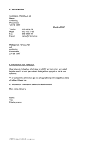 Begära bankreferens