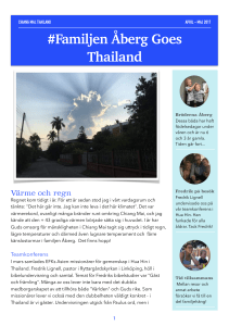 Familjen Åberg Goes Thailand