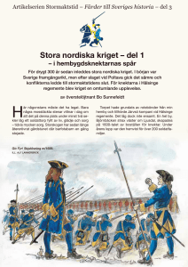 Stora nordiska kriget – del 1