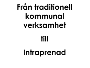 Fördelar med decentralisering - S-info