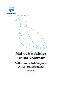Mat och måltider Kiruna kommun