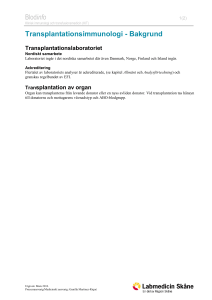 Transplantationsimmunologi