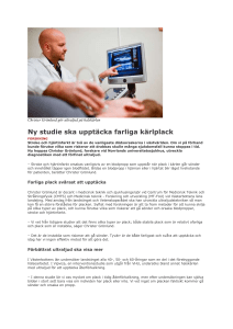Ny studie ska upptäcka farliga kärlplack