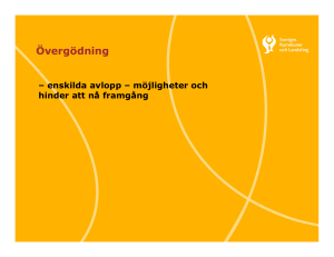 Övergödning - FAH Kommunerna och Miljön