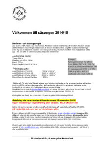 Att redovisa liftkortskassan