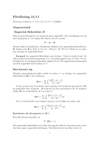 Föreläsning 13/11