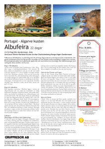 Albufeira 22 dagar