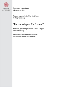 En trumslagare för freden!”