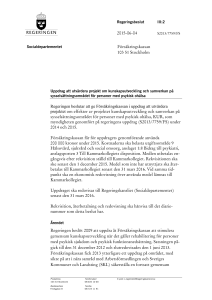 Uppdrag att utvärdera projekt om