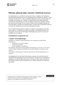 3 kapitlet 5 § socialtjänstlagen