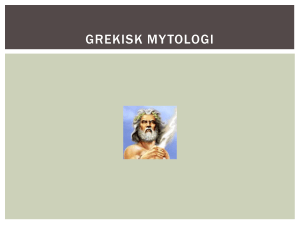 Grekisk mytologi PP