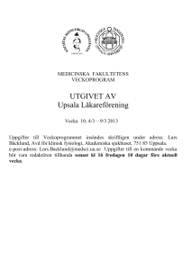 Sal B 7:101 a - Upsala läkareförening