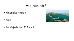 grej of the day kinesiska muren