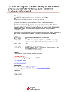 14 och 20 april 2016 - Region Plus