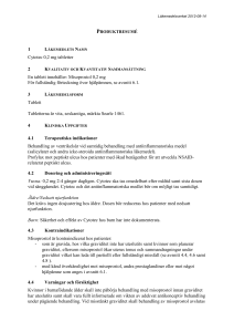 Cytotec tablet - Läkemedelsverket