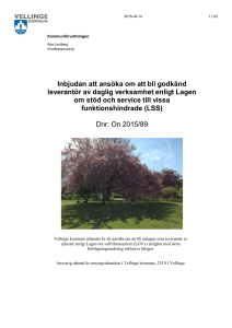 4.1 Krav på leverantören - e