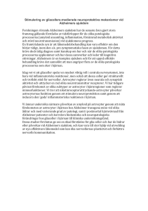 Stimulering av gliacellers-medierade neuroprotektiva mekanismer