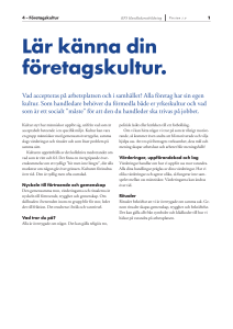 Företagskultur