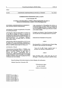 I detta sammanhang har Folkrepubliken Kina beslutat om - EUR-Lex