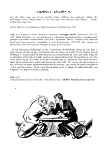 exempel 2 – källövning