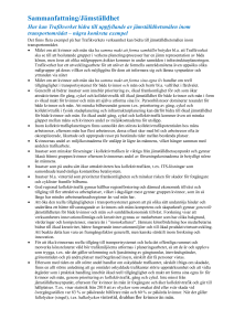 Sammanfattning/Jämställdhet - några konkreta exempel
