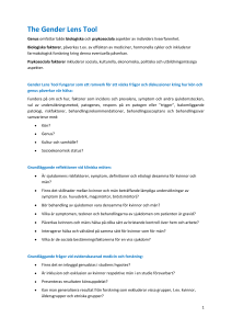 The Gender Lens Tool