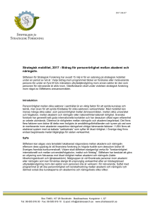 Hämtas utlysningstexten här! - Stiftelsen för strategisk forskning