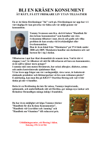 bli en kräsen konsument