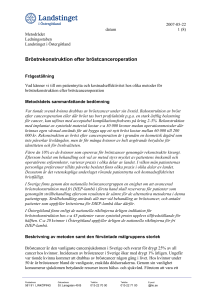 Bröstrekonstruktion efter bröstcanceroperation