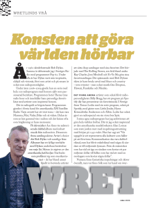 Konsten att göra världen hörbar