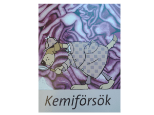 Vad är kemi? - Karlshamn Bloggar