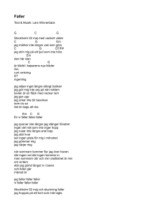 Faller - Lars Winnerbäck
