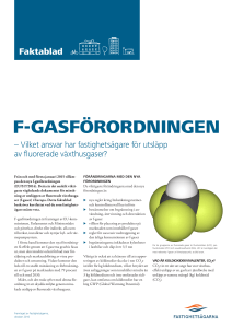 f-gasförordningen - Fastighetsägarna