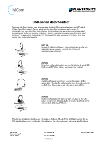 USB-serien datorheadset