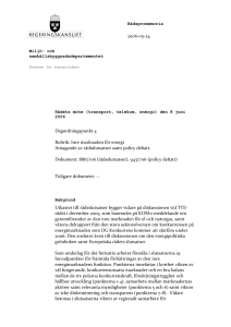 Rådspromemoria
