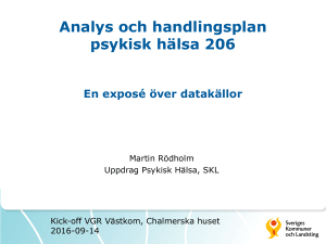 Analys och handlingsplan psykisk hälsa 206