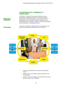 Patienten och läkemedlet i vårdflödet