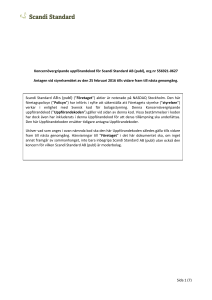 Code of Conduct/Uppförandekod