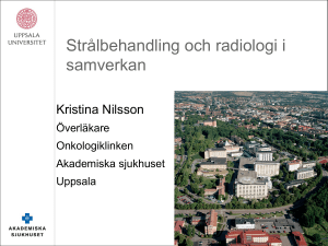 Strålbehandling och radiologi i samverkan