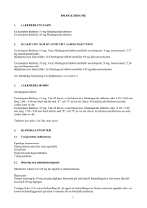 Escitalopram Ranbaxy film-coated tablet SmPC