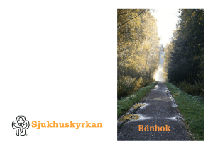 Sjukhuskyrkan Bönbok