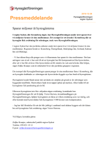Pressmeddelande