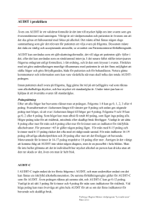 AUDIT i praktiken