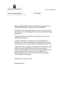 Familjeåterförening enligt Dublinförordningen