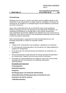 PERSONALHANDBOK Flik D