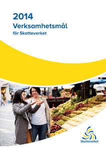 Verksamhetsmål