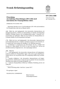 Svensk författningssamling