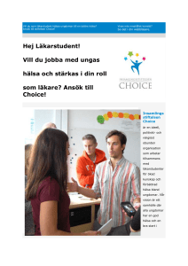 Läkarstudenter undervisar gymnasieelever