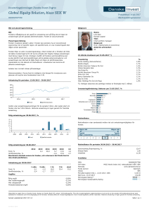 Global Equity Solution, klass SEK W